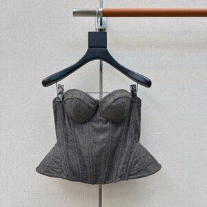 ERMANNO SCERVINO — New Boned Strapless Top